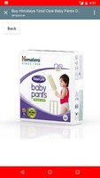 Himalaya total pants Diapers 74 pieces