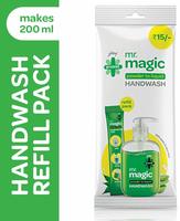 Pantry: Godrej Protekt Mr. Magic Powder-to-Liquid Handwash Refill, (makes 200ml)