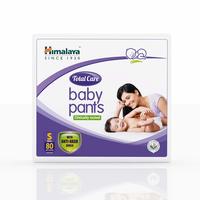 Himalaya Total Care Baby Pants Diapers, Small, 80 Count