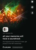 Cred - NH7 weekender tickets @2 lac coins (meghalaya) 