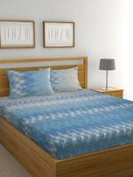 Raymond double bed 200TC cotton bedsheets at flat 82% off