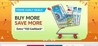 Prime Now/Amazon Fresh - 150 cashback on 1000 + 10% discount using Rupay cards (For prime members)