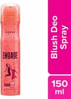 Engage Blush Deodorant For Women, 165ml /110g