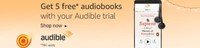 Amazon :- Get Free 5 Audiobook with your Audible Free Trial