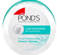 50% Off: Pond's Light Moisturiser, 250ml @ Rs 125