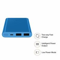 Mi 10000mAH Li-Polymer Power Bank 2i (Blue) with 18W Fast Charging (2019)