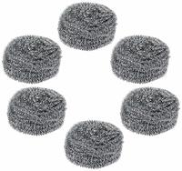 Gala Steel Scrubber Combo Set (Pack of 6)