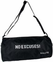 SALUTE Polyester 19L Black Duffel Gym Backpack @179