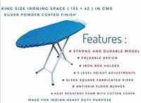 Celebrations Easypress Ironing Board - King Size (L: 53, W: 16, H: 35 Inchs)@500