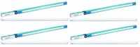 Wipro Garnet 20-Watt LED Batten (Pack of 4, Cool Day Light)