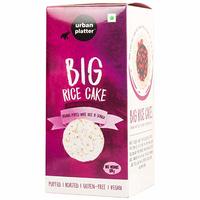 Urban Platter Organic Puffed White Rice and Quinoa Cakes, 125g 