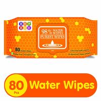Bey Bee Hypoallergenic Baby Water Wipes for New Born Babies with Fliptop Lid, 80 Wipes @ Rs 99