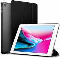 Robustrion Smart Trifold Hard Back Flip Stand Case Cover iPad 9.7 inch 2018/2017 5th 6th Generation - Black + apply 10% off coupon