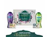 57% off on Palmolive European Bathing Treasures - Bathing Essentials Gift Pack ( Shower Gel, Facial Bar Soap) with Subscribe & Save 