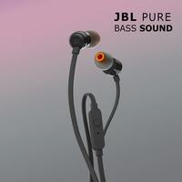 JBL T110 Pure Bass In Ear Earphones With Mic @Rs.568/- After Cashback