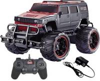 Toy Collection Off Road Monster Racing Car, Remote Control , 1:20 Scale, Black  (Black)