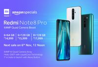 Redmi Note 8 Pro Starting from Rs.14999 Sale Live at 12 Noon