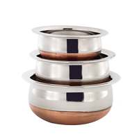 Pigeon Baby Lite Dish Copper Bottom Set, 3-Pieces at Rs.196

