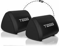 TAGG Sonic Angle Mini IPX7 Water Proof Wireless Portable Bluetooth Speaker with Microphone, 6W Speaker, Bluetooth V 5.0 and Supports Google Assistant,SIRI (Pack of 2, Black)@1199