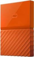 WD My Passport 2 TB Wired External Hard Disk Drive  (Orange)