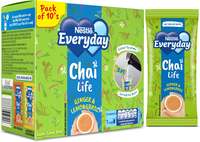 Nestle Everyday Chai Life Ginger, Lemon Grass Instant Tea Box(160 g) at Rs.89