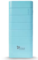 Syska 10000 mAh Power Bank (Power Boost 100)  (Blue, Lithium-ion)