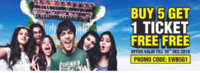 Buy 5 Get 1 Ticket FREE FREE 