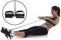 fitlifeline Sit Up Pull Rope Spring Tension Foot Pedal Abdomen Leg Exerciser Tummy Trimmer Equipment