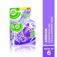 Airwick Everfresh Gel (Pack of  6) at Flat 50% Off for Rs.210[MRP Rs.420]