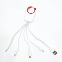 Rangoli ® 5 In 1 Mobile Charging Data Cable 1 m Magnetic Charging Cable