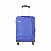 72% Off : Safari Savage 77 Cms Polyester Blue Check-In 4 wheels Soft Suitcase @3276.