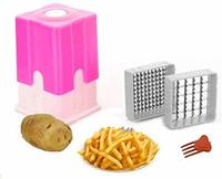 Plastic & Stainless Steel Vegitable Slicer, 1-Piece, Pink at Rs. 126