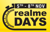 (Last day) Realme days ( 5th -8th November ) Extra 10% off on prepaid payment (on Realme X, Realme 3 variants )