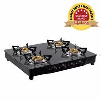 Lifelong Glass Top Gas Stove, 4 Burner Gas Stove at Rs.2999