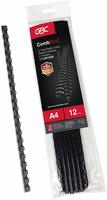 GBC Plastic Binding Combs 21R 6.0mm with 25 Sheet Capacity, Black (Pack of 12)@ 43 Apply Coupon