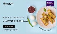 Magicpin : Eatfit Rs. 99 Voucher Free ( Working again Same account )