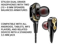 1 PLUS Dual23 in-ear wired headphone.
Get 3 month gaana plus subscription worth 199 for free