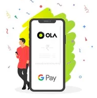 Get Flat 50₹ Cashback on Next 3 Alternate Ola Rides Payment Via Google Pay