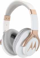 Motorola Pulse 3 Max Over Ear Wired Headphones with Alexa (White)