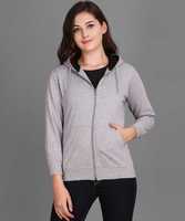 Christy World Full Sleeve Solid Women Jacket at Rs.404