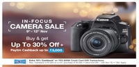 Paytmmall || In-Focus Camera Sale (upto 12th November ) upto 30% off + Paytm CB upto Rs 5000 + 10% cashback on Yes bank credit card 