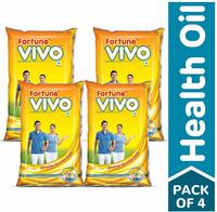 Fortune Vivo Oil, 1 L (Pack of 4) 