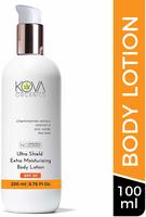 Kova Organics SPF 20 Body Lotion Ultra Shield Extra Moisturizing, Premium Non Sticky Body Lotion For Smooth and Radiant Skin, Fast Absorbing Body Lotion Gives All Day Moisture 200ml