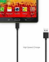 USB Cable for Moto G5S Plus USB Cable | Micro USB Data Cable | Quick Fast Charging Cable | Charger Cable | High Speed Transfer Android V8 Cable (2.4 Amp, 1 M, Black 