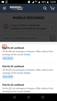 Amazon Jio Recharge offers (Selected Users)