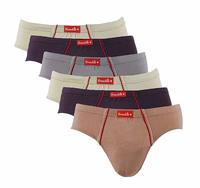 VIP Frenchie Plus Men's Cotton Briefs (Assorted, 80 cm) - Pack of 6