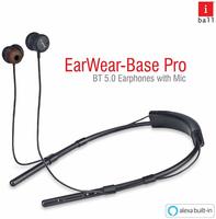 iBall Earwear Base Pro in Ear Wireless Earphones with Built-in Alexa Voice Assistance Function