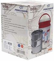 Princeware Orbit Plastic Tiffin Set, 340ml, Set of 4, Assorted Rs.401