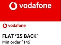 Collect Offer & Get Flat Rs. 25 Cashback On Vodafone Recharges