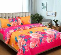 Double Bedsheets With 2 Pillow Covers 